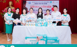 Kamidi đồng h&agrave;nh c&ugrave;ng Bệnh viện Phụ sản Th&aacute;i B&igrave;nh n&acirc;ng cao chất lượng dịch vụ chăm s&oacute;c mẹ Việt