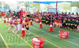 Kiến Xương: Chăm s&oacute;c trẻ an to&agrave;n, bổ &iacute;ch trong dịp h&egrave;