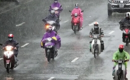 Thời tiết ng&agrave;y 23/6: Mưa lớn cục bộ tiếp tục xảy ra ở Bắc Bộ