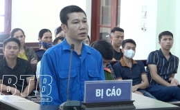 T&ograve;a &aacute;n nh&acirc;n d&acirc;n huyện Th&aacute;i Thụy x&eacute;t xử 2 vụ &aacute;n về ma t&uacute;y