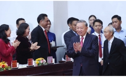 Tổng B&iacute; thư T&ocirc; L&acirc;m: H&agrave;nh động quyết liệt, s&aacute;ng tạo, đưa Th&agrave;nh phố Hồ Ch&iacute; Minh vươn l&ecirc;n những tầm cao mới