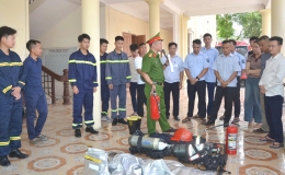 Tuy&ecirc;n truyền, thực h&agrave;nh chữa ch&aacute;y v&agrave; cứu nạn, cứu hộ tại huyện Hưng H&agrave;