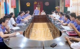 Viện Kiểm s&aacute;t nh&acirc;n d&acirc;n huyện Đ&ocirc;ng Hưng: Vững v&agrave;ng qua c&aacute;c chặng đường đổi mới