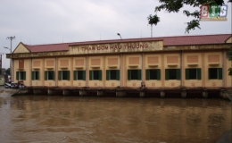 Vận h&agrave;nh 20 trạm bơm ti&ecirc;u &uacute;ng