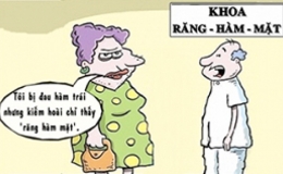 B&aacute;c sĩ ch&agrave;o thua trước l&yacute; luận bệnh nh&acirc;n đau răng