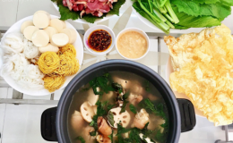 Bữa cơm cuối tuần đầm ấm với lẩu d&ecirc; ngon xuất sắc