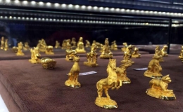 Gi&aacute; v&agrave;ng tăng nhẹ, nhưng vẫn dưới 58 triệu đồng/lượng