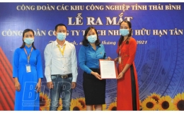 C&ocirc;ng ty TNHH T&acirc;n Đệ ra mắt c&ocirc;ng đo&agrave;n cơ sở