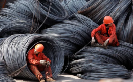 Gi&aacute; th&eacute;p giảm gần 300.000 đồng/tấn