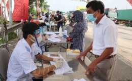 Hướng dẫn tạm thời quản l&yacute; người lao động qua chốt kiểm so&aacute;t dịch trong ph&ograve;ng, chống dịch Covid-19