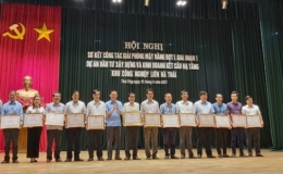 Huyện Th&aacute;i Thụy đẩy mạnh việc học tập v&agrave; l&agrave;m theo B&aacute;c