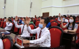 Kỳ họp thứ hai, HĐND tỉnh kh&oacute;a XVII, nhiệm kỳ 2021 - 2026 th&agrave;nh c&ocirc;ng tốt đẹp