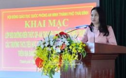 Th&agrave;nh phố: Khai mạc lớp bồi dưỡng kiến thức quốc ph&ograve;ng an ninh năm 2021