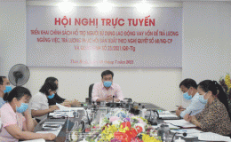 Tiếp tục thực hiện ch&iacute;nh s&aacute;ch hỗ trợ người sử dụng lao động vay vốn để trả lương ngừng việc, trả lương phục hồi sản xuất