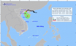 Tin &aacute;p thấp nhiệt đới tr&ecirc;n đất liền - (Hồi 19h ng&agrave;y 22/7/2021