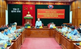 Ban Chỉ đạo Trung ương về ph&ograve;ng, chống tham nhũng, ti&ecirc;u cực c&ocirc;ng bố dự thảo kết quả kiểm tra tại Quảng B&igrave;nh