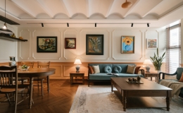 Căn hộ trần lượn s&oacute;ng