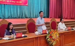 Đồng ch&iacute; V&otilde; Văn Thưởng l&agrave;m việc với Ban Thường vụ Tỉnh ủy B&igrave;nh Định