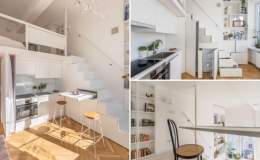 Thiết kế th&ocirc;ng minh gi&uacute;p căn hộ nhỏ đầy đủ tiện &iacute;ch v&agrave; đong đầy &aacute;nh s&aacute;ng