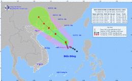 Tin b&atilde;o tr&ecirc;n biển Đ&ocirc;ng (Cơn b&atilde;o số 1)