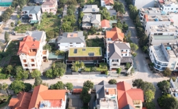 Biệt thự hướng T&acirc;y c&oacute; hai lớp chống n&oacute;ng