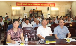 Cử tri huyện Vũ Thư kiến nghị c&aacute;c vấn đề về sản xuất n&ocirc;ng nghiệp, m&ocirc;i trường