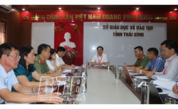  Đo&agrave;n c&ocirc;ng t&aacute;c số 2, Ban Chỉ đạo cấp quốc gia kỳ thi tốt nghiệp THPT năm 2023: L&agrave;m việc với Hội đồng thi tỉnh