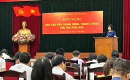 Hội nghị B&aacute;o c&aacute;o vi&ecirc;n Trung ương th&aacute;ng 7 khu vực ph&iacute;a bắc