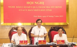  Họp Thường trực HĐND tỉnh