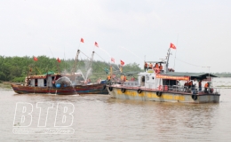 Lực lượng vũ trang tỉnh: Chủ động ph&ograve;ng, chống thi&ecirc;n tai, t&igrave;m kiếm cứu nạn