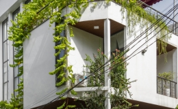 Nh&agrave; phố thiết kế mở