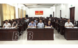 Quỳnh Phụ: Tỷ lệ gia đ&igrave;nh đăng k&yacute; "Gia đ&igrave;nh học tập" đạt 91,7%