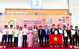 Th&iacute; sinh Việt Nam gi&agrave;nh 2 Huy chương V&agrave;ng tại Olympic Ph&aacute;t minh v&agrave; S&aacute;ng chế thế giới