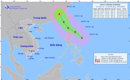 Thời tiết h&ocirc;m nay 25/7: B&atilde;o DOKSURI c&oacute; cường độ mạnh cấp 14-15