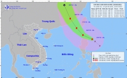 Tin b&atilde;o gần biển Đ&ocirc;ng (Cơn b&atilde;o DOKSURI)