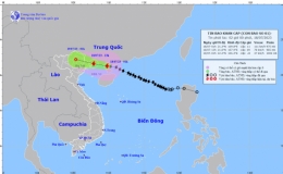 Tin b&atilde;o khẩn cấp Cơn b&atilde;o số 1)