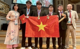Việt Nam gi&agrave;nh ba huy chương v&agrave;ng Olympic H&oacute;a quốc tế