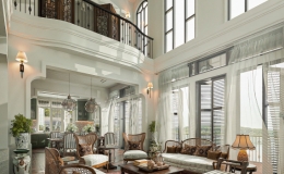 Villa Indochine mang hơi thở thời gian nhưng t&iacute;ch hợp yếu tố hiện đại