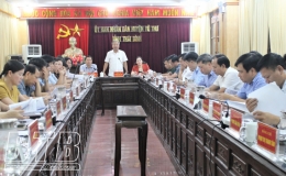 Vũ Thư: Tập trung l&atilde;nh đạo, chỉ đạo quyết liệt đẩy nhanh tiến độ giải ph&oacute;ng mặt bằng c&aacute;c dự &aacute;n   