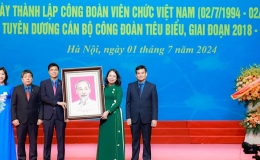 Kỷ niệm 30 năm Ng&agrave;y th&agrave;nh lập C&ocirc;ng đo&agrave;n Vi&ecirc;n chức Việt Nam