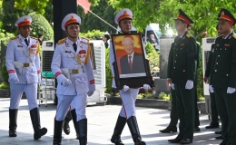 Lễ an t&aacute;ng Tổng B&iacute; thư Nguyễn Ph&uacute; Trọng