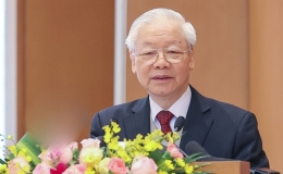 Những ph&aacute;t biểu, chỉ đạo nổi bật của Tổng B&iacute; thư Nguyễn Ph&uacute; Trọng với lực lượng C&ocirc;ng an nh&acirc;n d&acirc;n