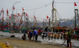 Th&aacute;i Thụy: Bảo đảm an to&agrave;n t&agrave;u, thuyền m&ugrave;a mưa b&atilde;o 