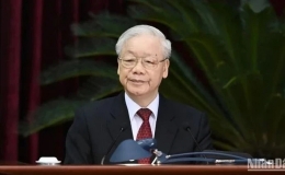 Tổng B&iacute; thư Nguyễn Ph&uacute; Trọng - Nh&agrave; l&yacute; luận xuất sắc của Đảng ta