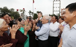 Tổng B&iacute; thư Nguyễn Ph&uacute; Trọng: Trọn một đời v&igrave; Đảng, v&igrave; d&acirc;n