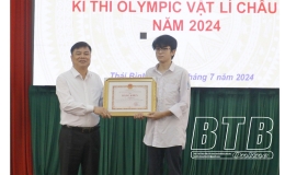 Tuy&ecirc;n dương, khen thưởng học sinh đạt Huy chương Đồng Olympic Vật l&yacute; ch&acirc;u &Acirc;u