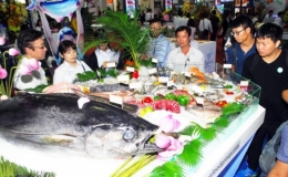 Khai mạc Hội chợ quốc tế thủy sản Việt Nam Vietfish 2018 lớn nhất 20 năm qua
