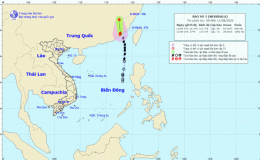 Tin cuối c&ugrave;ng về cơn b&atilde;o số 3 (Cơn b&atilde;o Mekkhala)