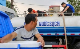 H&agrave; Nội dự chi 165 tỷ đồng hỗ trợ gi&aacute; nước sạch cho người d&acirc;n