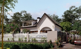 Ng&ocirc;i nh&agrave; mộng mơ ở xứ sở ng&agrave;n hoa gi&uacute;p rũ sạch những bộn bề